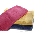 Serviette en peluche en molleton en microfibre en peluche